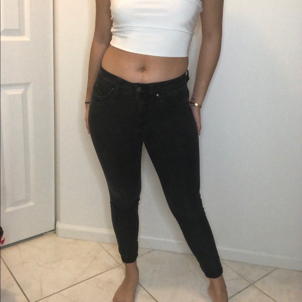 YMI Black midrise jeans